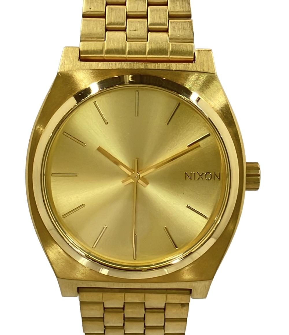 NIXON 腕時計 タイムテラー クオーツ ゴールド 14E メンズ ニクソン