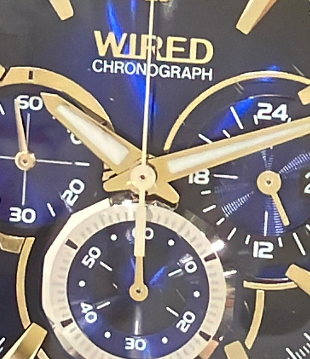 WIRED 腕時計 クオーツ 7T12-0AT0 メンズ ワイアード