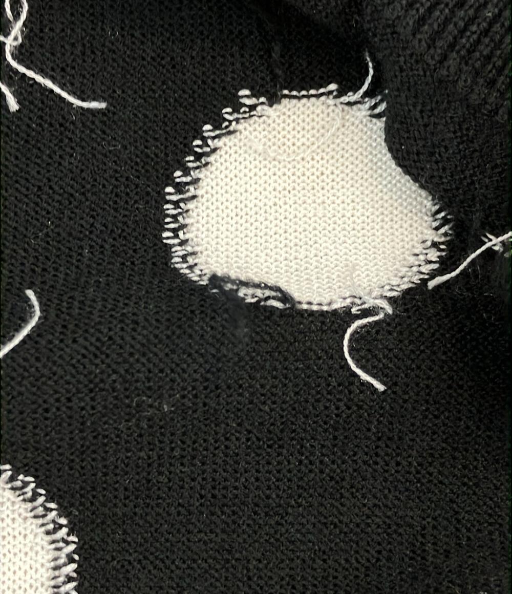 DOLCE&GABBANA 半袖ニット ドット レディース SIZE 44 (L) ドルチェアンドガッバーナ