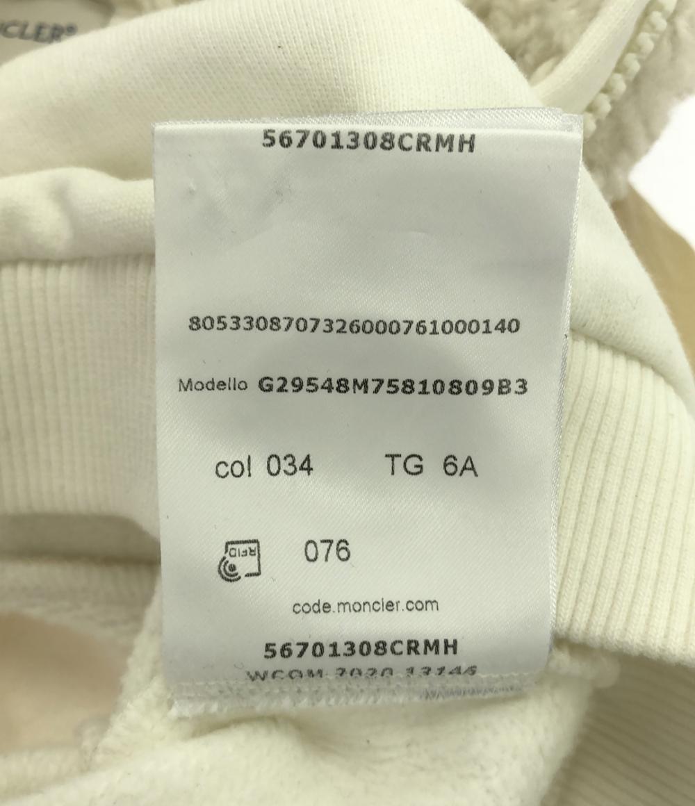 美品 モンクレール ハーフジップボアパーカー キッズ SIZE 6A MONCLER