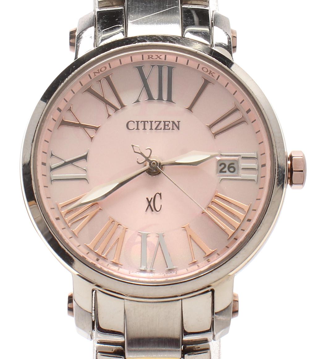 CITIZEN 腕時計 XC クロスシー ソーラー ピンク H010-T014194