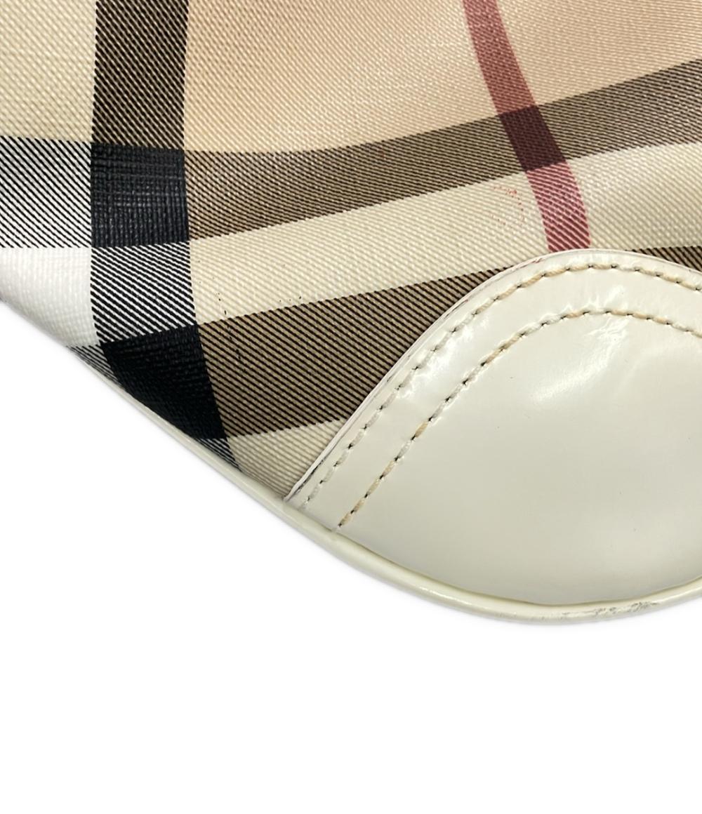 BURBERRY ショルダーバッグ 斜め掛け ノバチェック レディース バーバリー