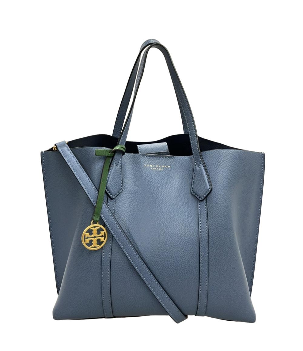 定番！トリーバーチ TORY BURCH 2WAY レザー トートバッグ 黒 TORY