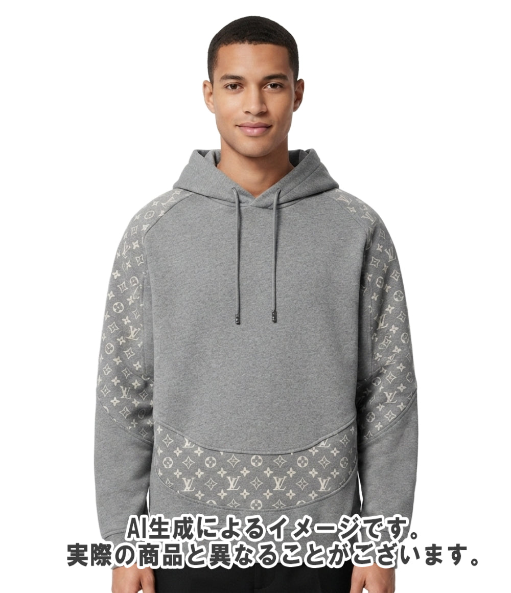 LOUIS VUITTON パーカー 22AW サークルカット HNY40W メンズ SIZE S ルイ・ヴィトン