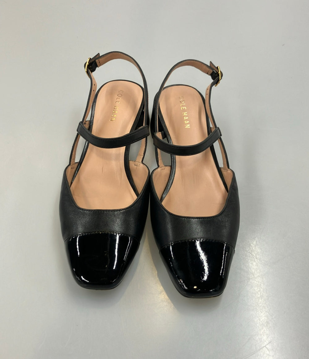 COLE HAAN パンプス ペラ ブロックヒール スリング レディース SIZE 6 1/2 B (23.5cm) コールハーン