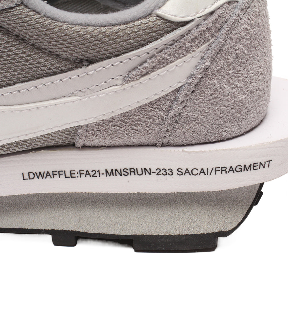 NIKE ローカットスニーカー 厚底 fragment design × sacai LD Waffle Light Smoke Grey DH2684 001 レディース メンズ SIZE 23.0 ナイキ