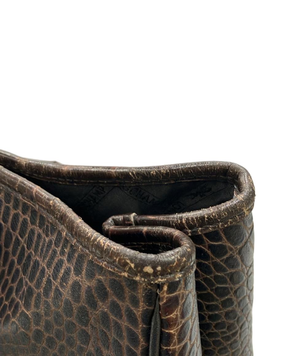 Longchamp トートバッグ クロコ型押し レディース ロンシャン