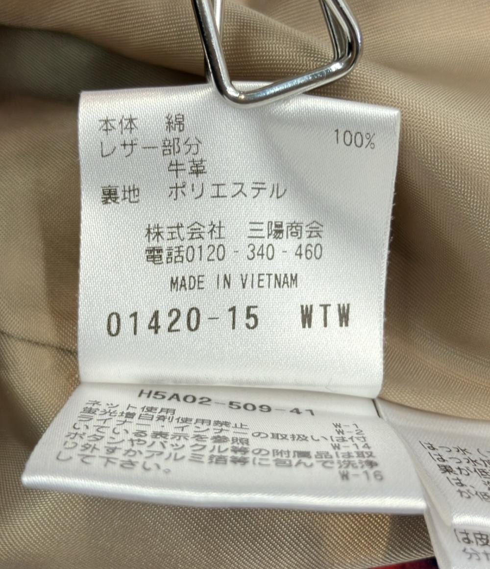 美品 MACKINTOSH PHILOSOPHY トレンチコート チェック H5A02-509-41 レディース SIZE 38 (M) マッキントッシュフィロソフィー