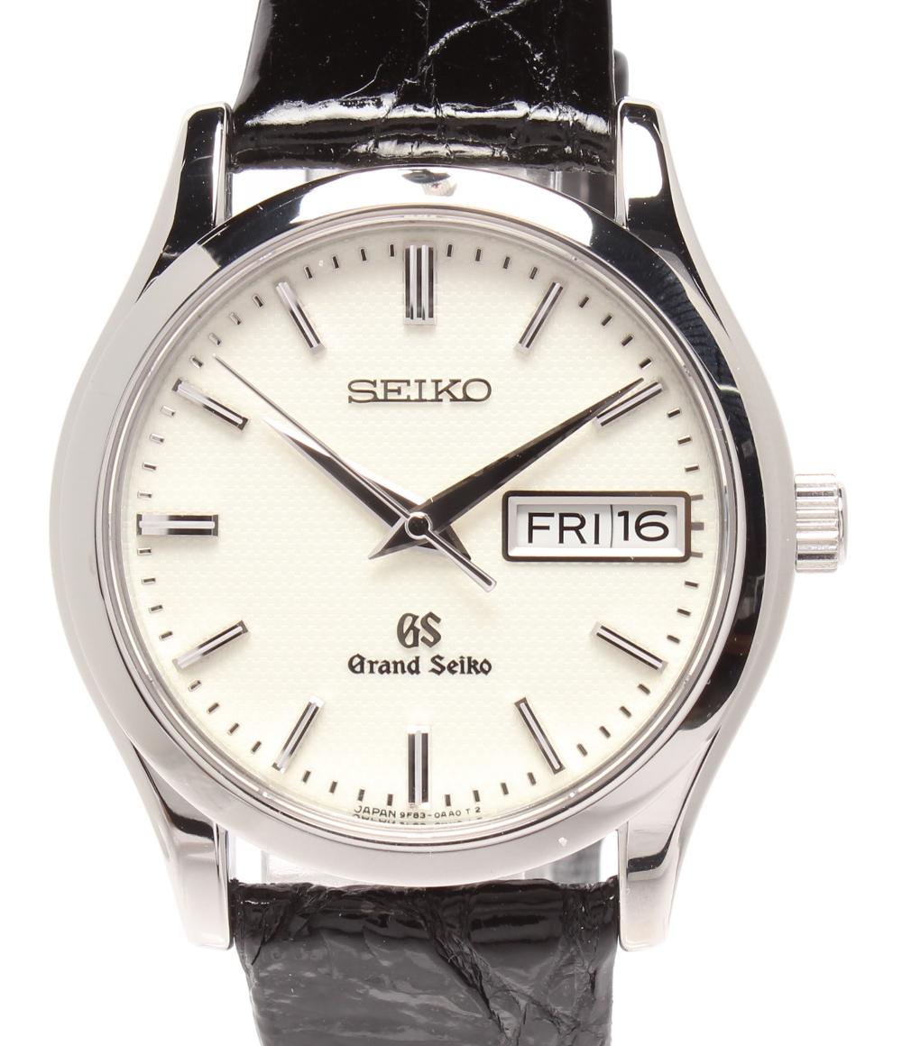 美品 SEIKO 腕時計 グランドセイコー クオーツ 9F83-0AB0 メンズ
