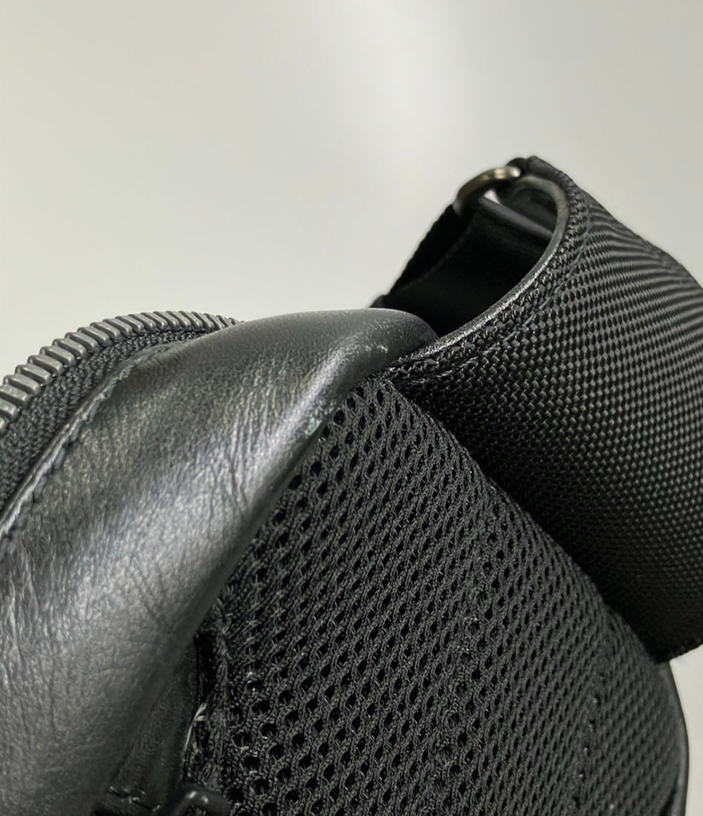 LUGGAGE LABEL ボディバッグ ワンショルダーバッグ レザー メンズ ラゲッジレーベル