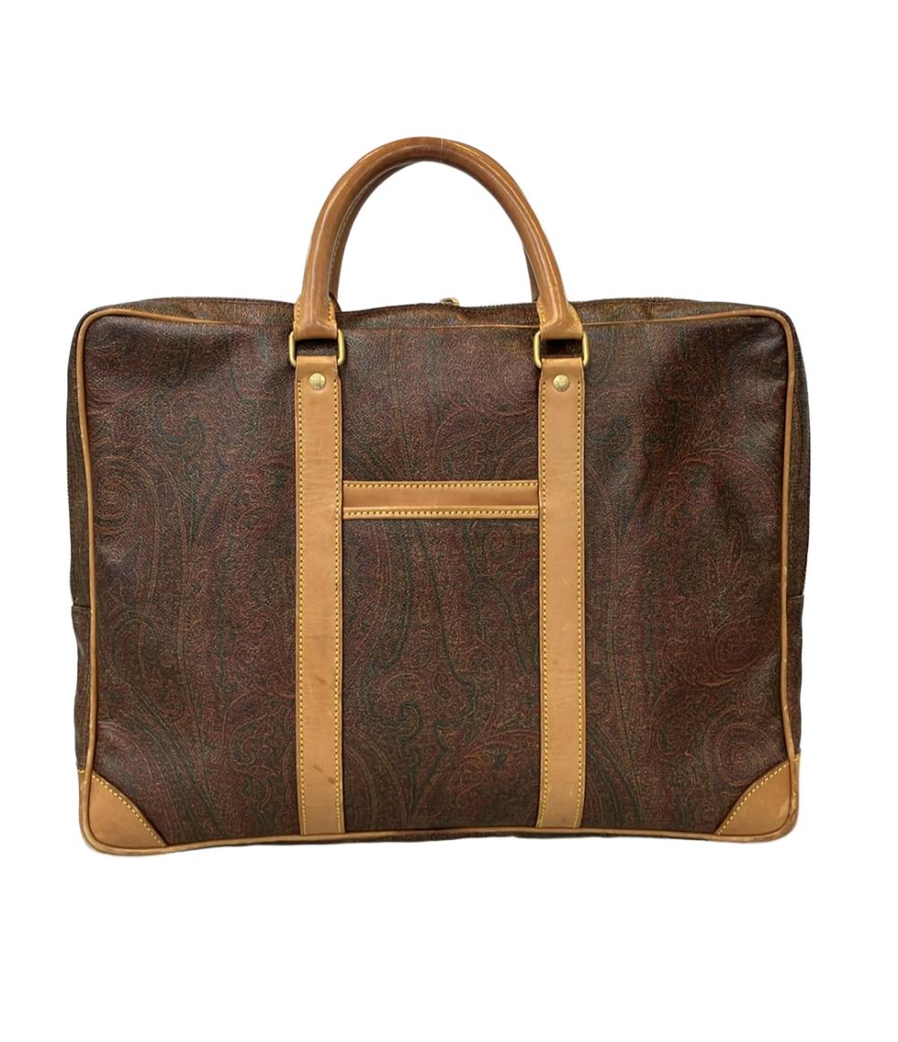 ETRO エトロ ペイズリー柄 ブリーフケース ビジネスバッグ 2way A4可