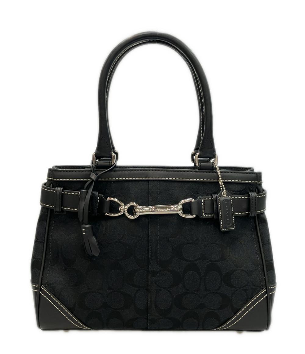 ★COACH コーチ ハンドバッグ 8K06 シグネチャー柄 美品 楽天市場】コーチ 08K06 シグネチャー柄 ハンドバッグ キャンバス