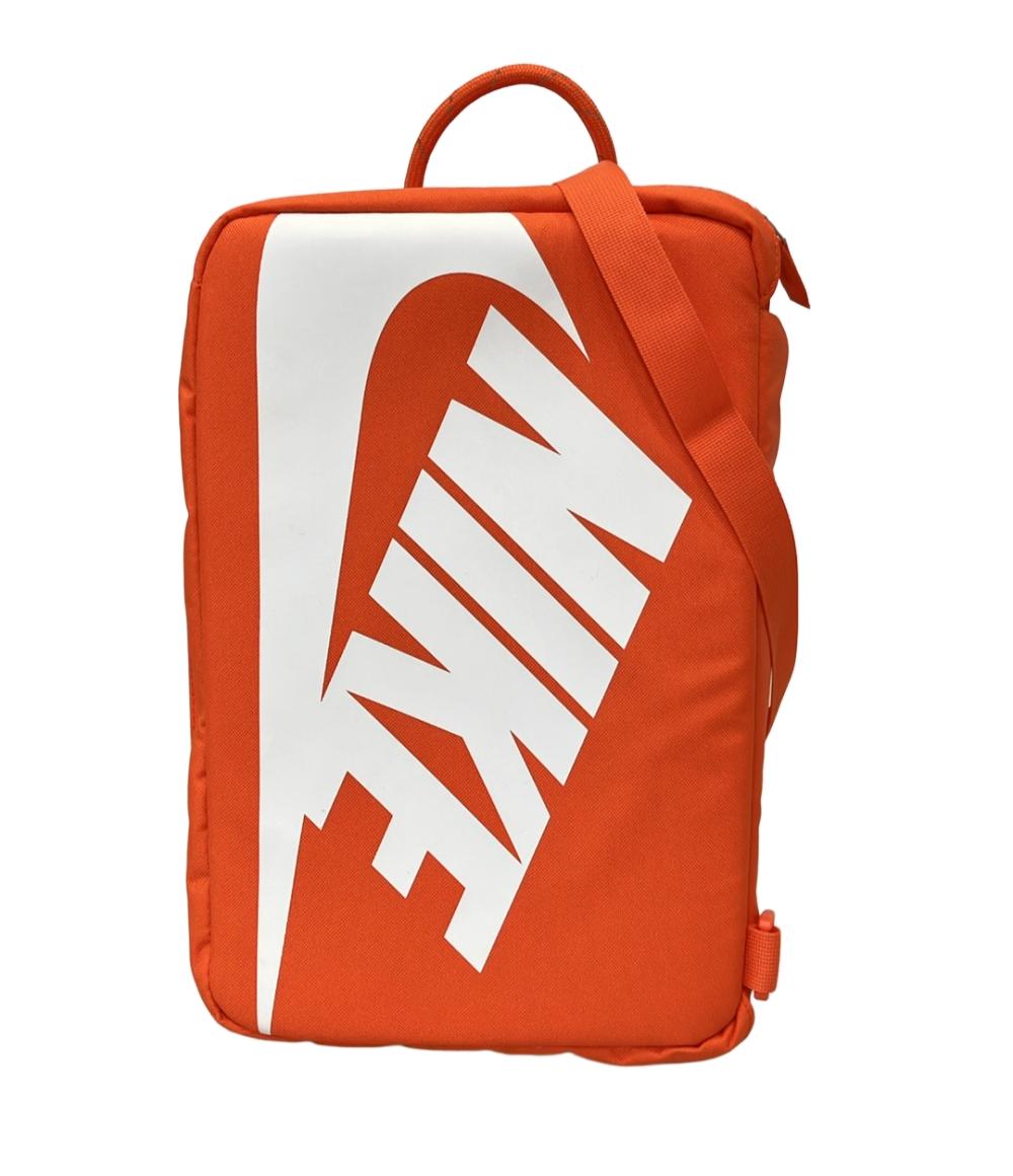 美品 NIKE シューズボックスバッグ ショルダーバッグ 斜め掛け ロゴ