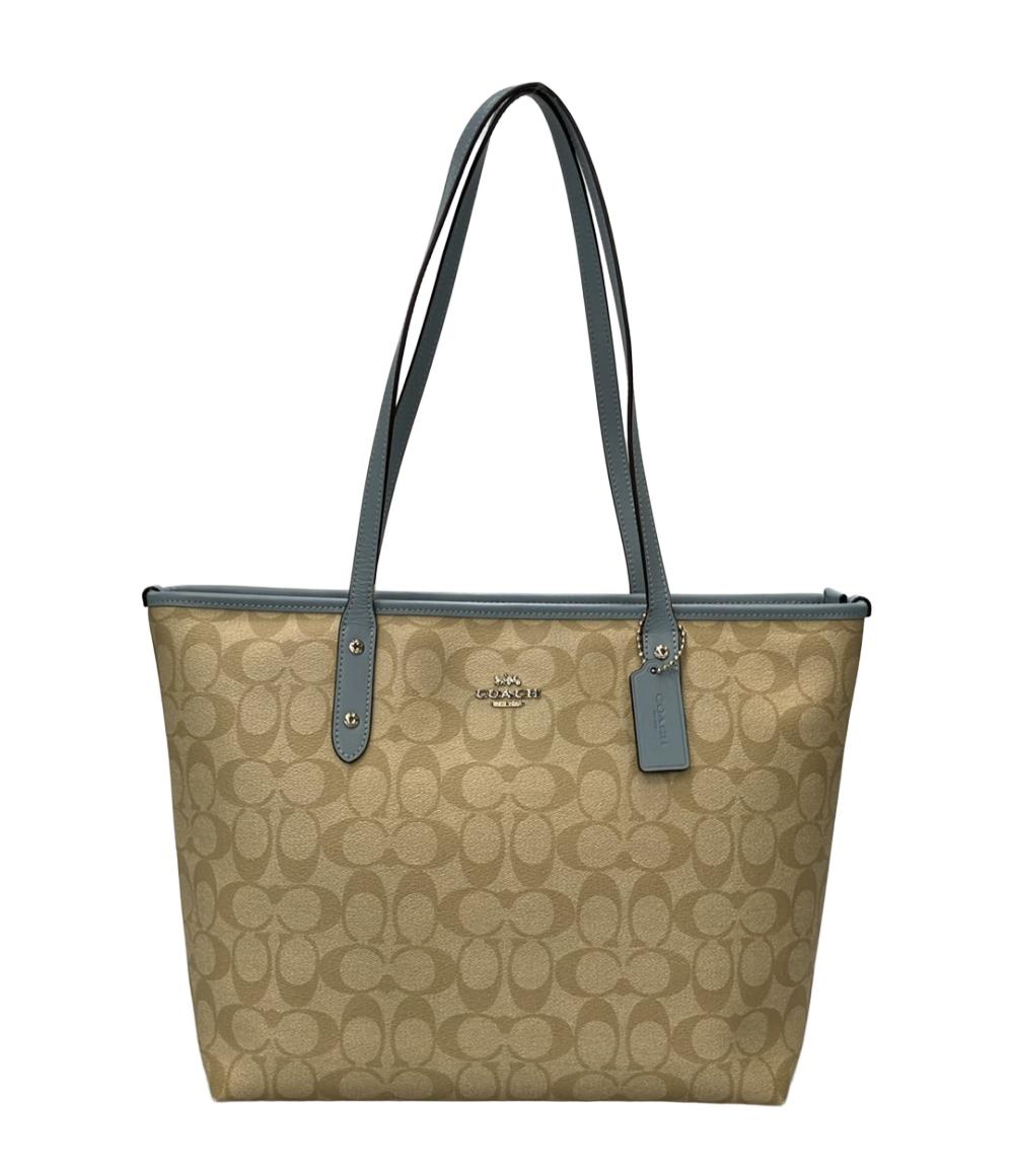 COACH トートバッグ ショルダーバッグ 肩掛け シグネチャー F58292