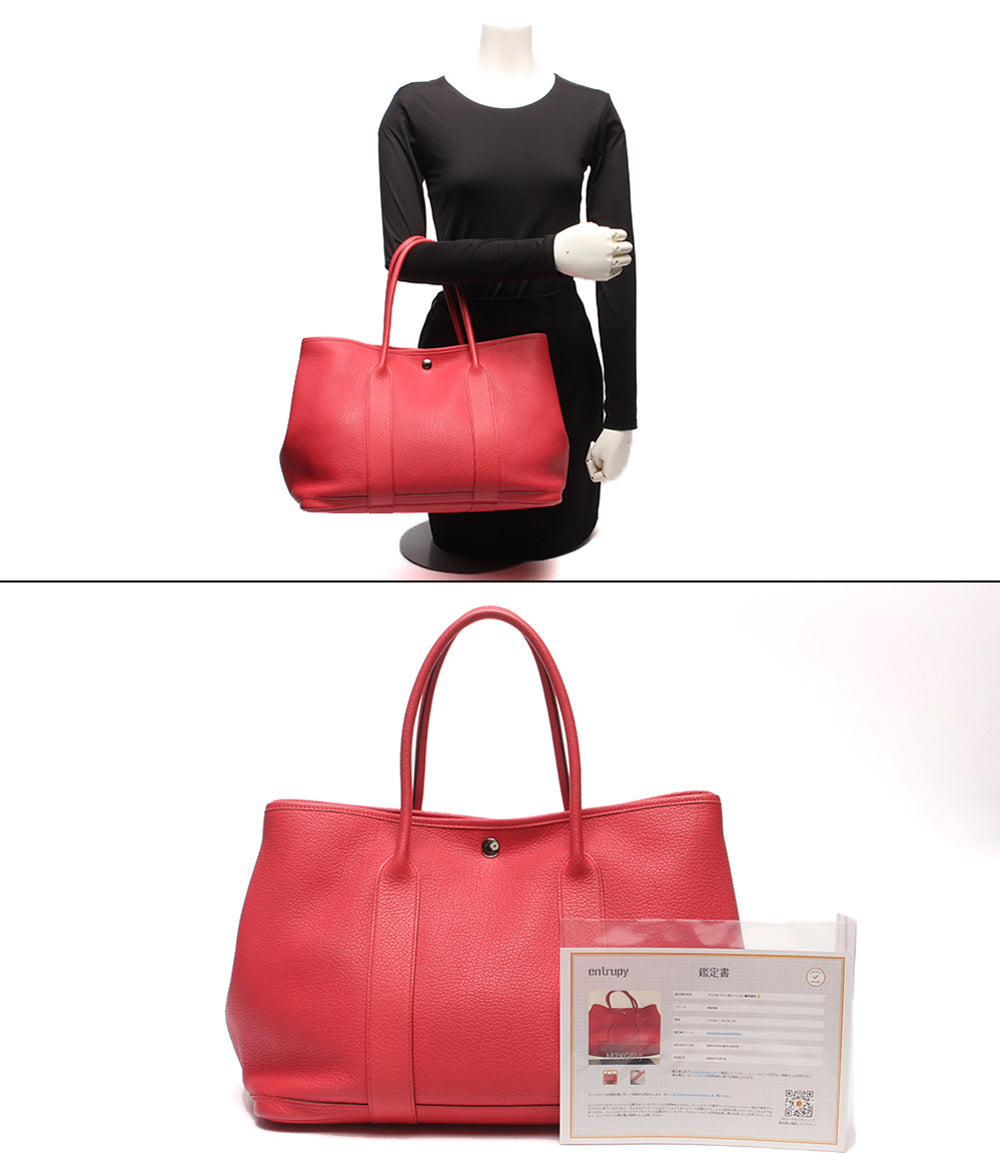 HERMES トートバッグ □R刻印 シルバー金具 トリヨンクレマンス ガーデンパーティPM レディース エルメス