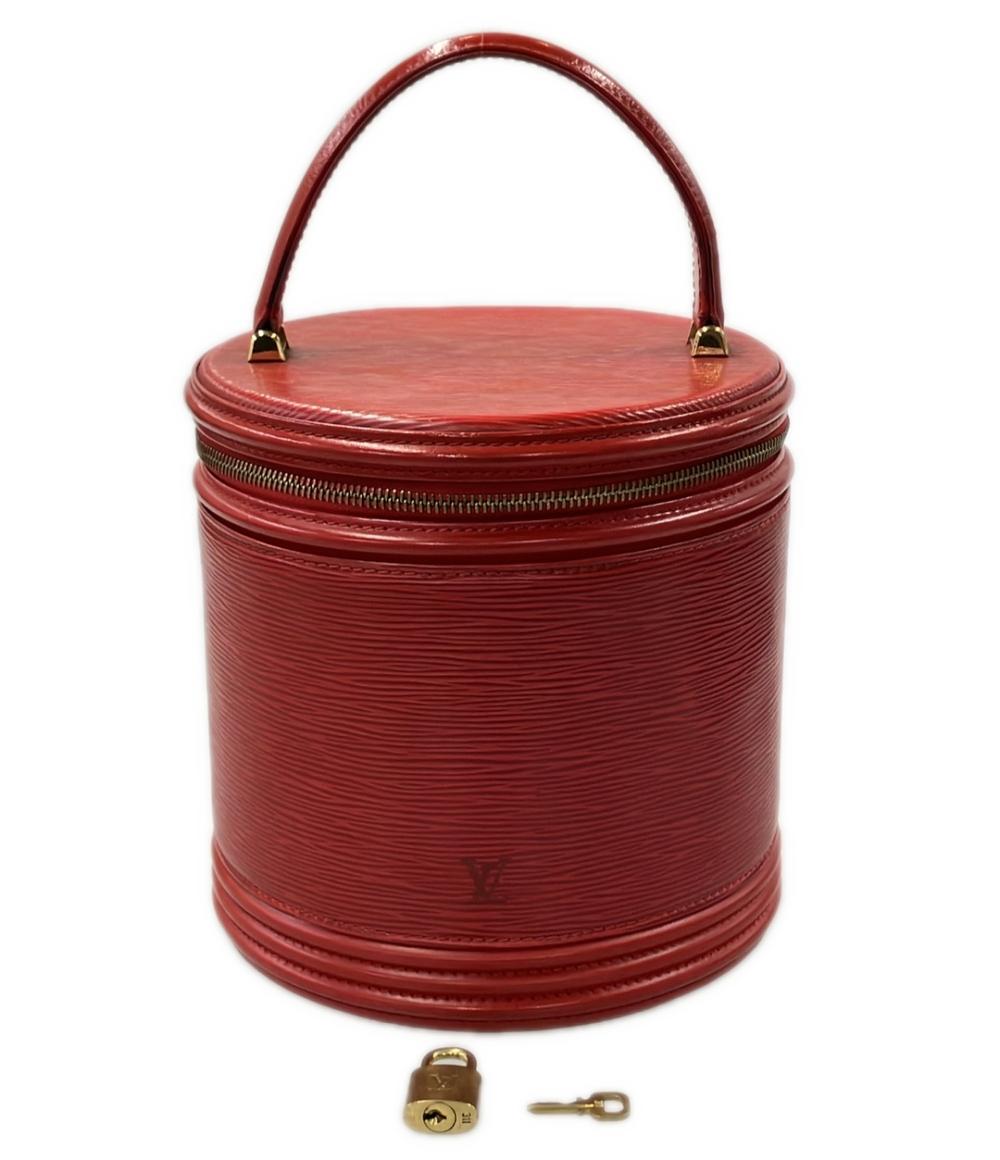 訳あり LOUIS VUITTON ハンドバッグ バニティバッグ カンヌ エピ