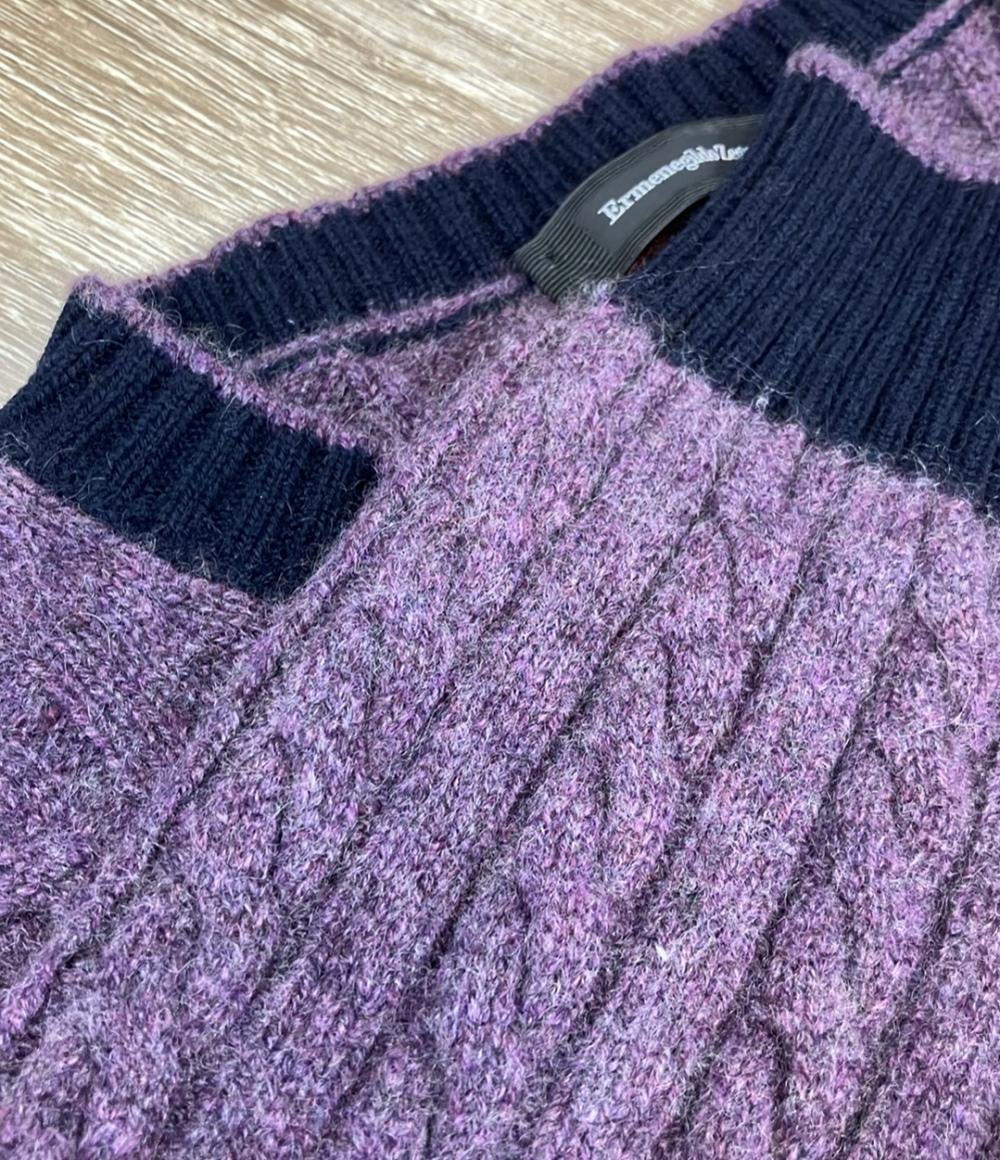 エルメネジルドゼニア 長袖ニット カシミア100% レディース SIZE 48 (XL) Ermenegildo Zegna