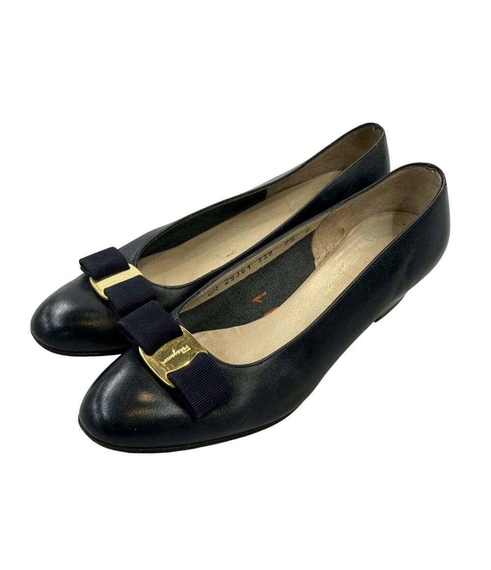 Salvatore Ferragamo パンプス ヴァラ レディース SIZE 7 1/2 (25cm
