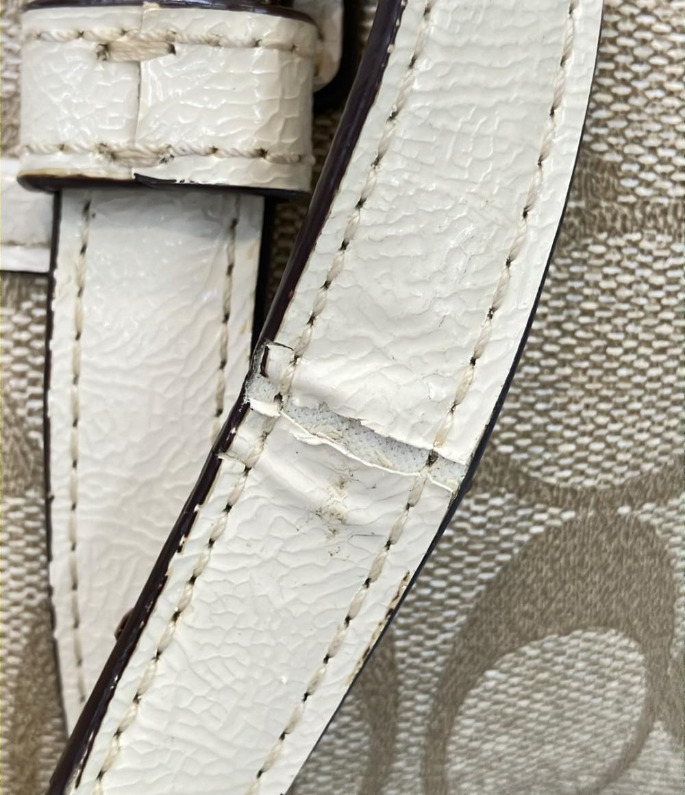 訳あり コーチ トートバッグ ショルダーバッグ 肩掛け シグネチャー F20097 レディース COACH