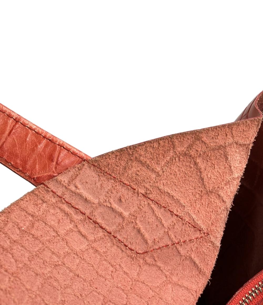 Furla ハンドバッグ クロコ型押し レディース フルラ