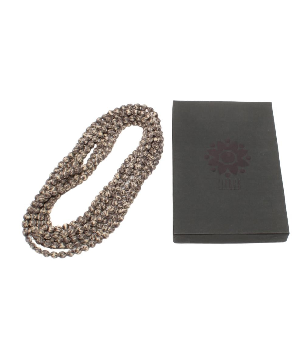 ロングネックレス 4連 レディース CITRUS