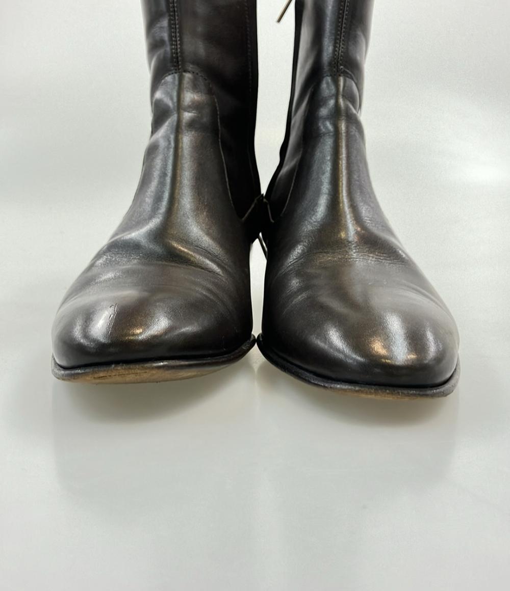 YVES SAINT LAURENT ショートブーツ サイドジップ メンズ SIZE 41 (26cm) イヴ・サンローラン