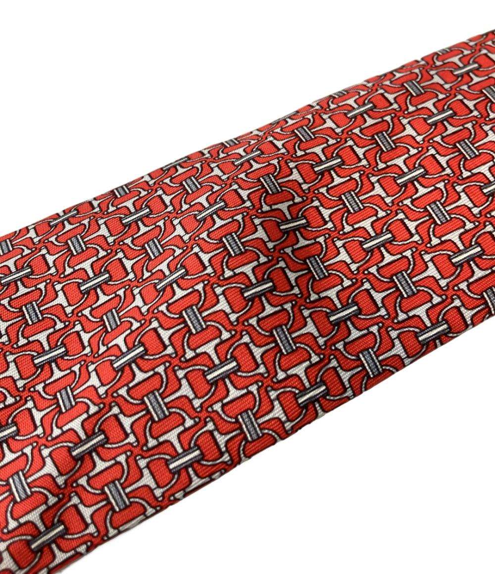 美品 エルメス ネクタイ シルク100% メンズ HERMES