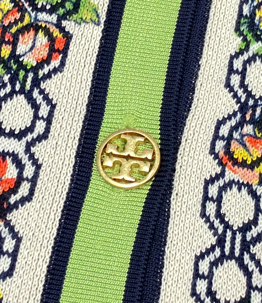 Tory Burch カーディガン 花柄 レディース SIZE XS トリーバーチ