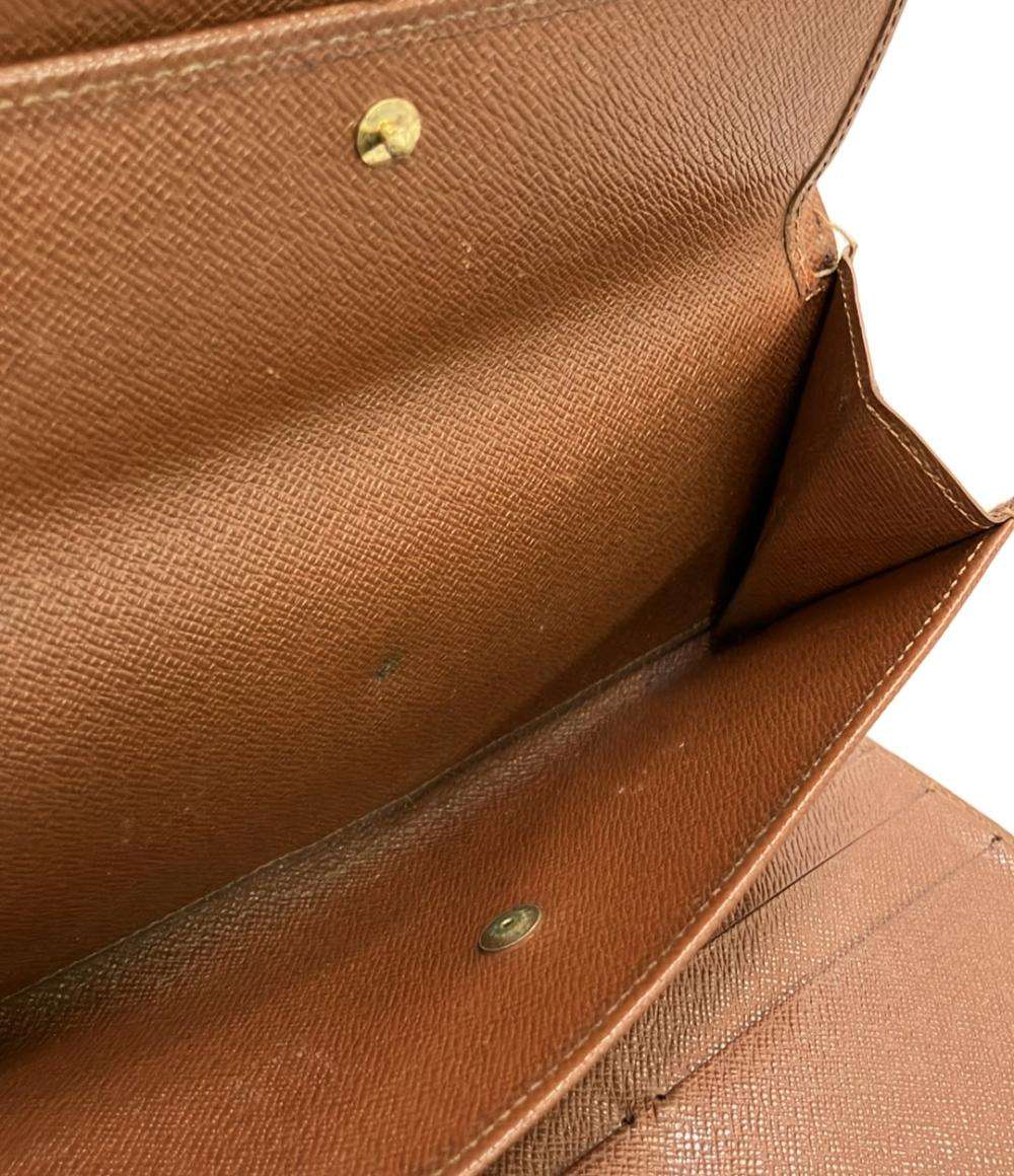 ルイ・ヴィトン 三つ折り長財布 ポルトフォイユ インターナショナル モノグラム M61217 ユニセックス LOUIS VUITTON