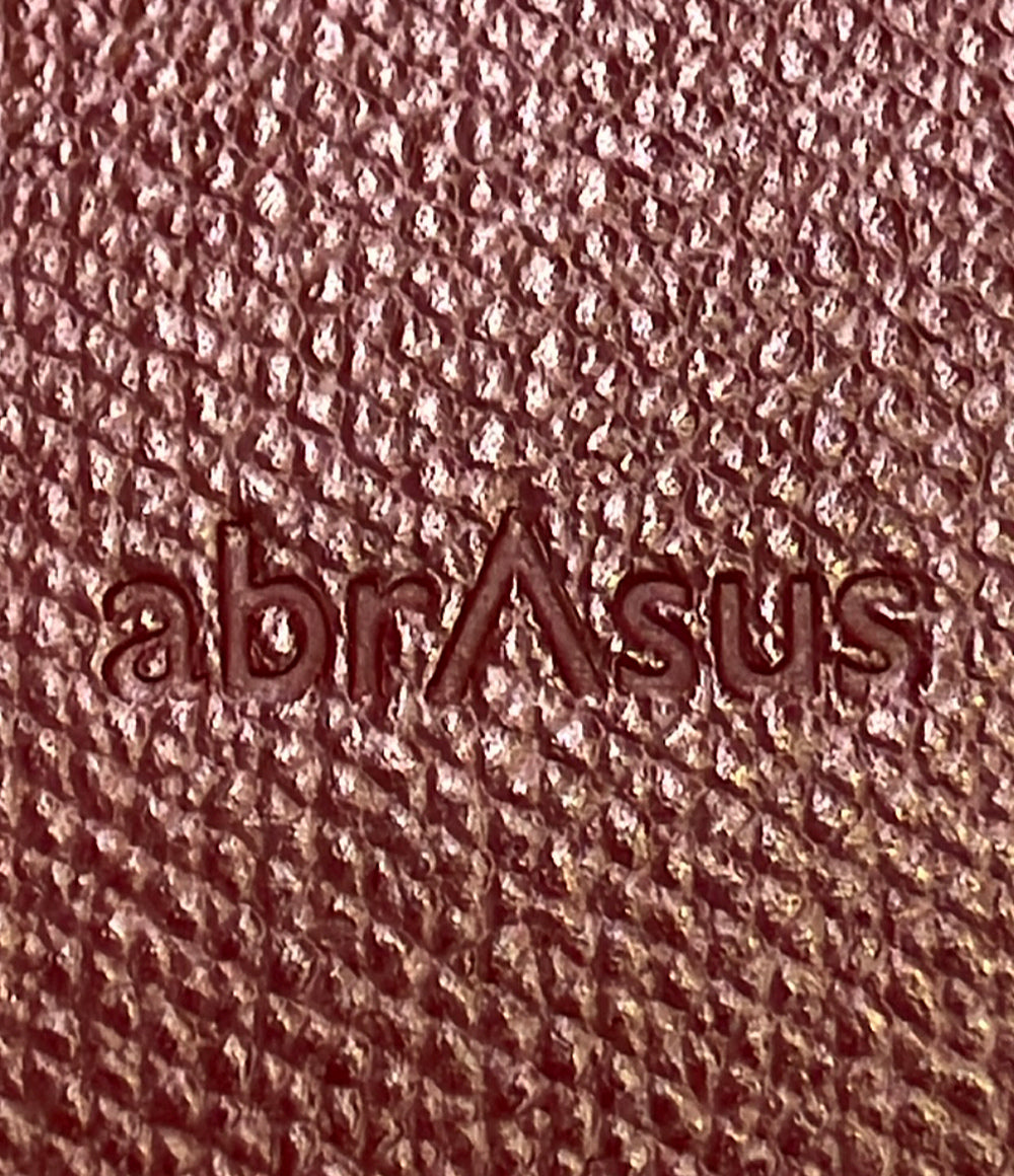 美品 abrAsus 二つ折り財布 メンズ アブラサス