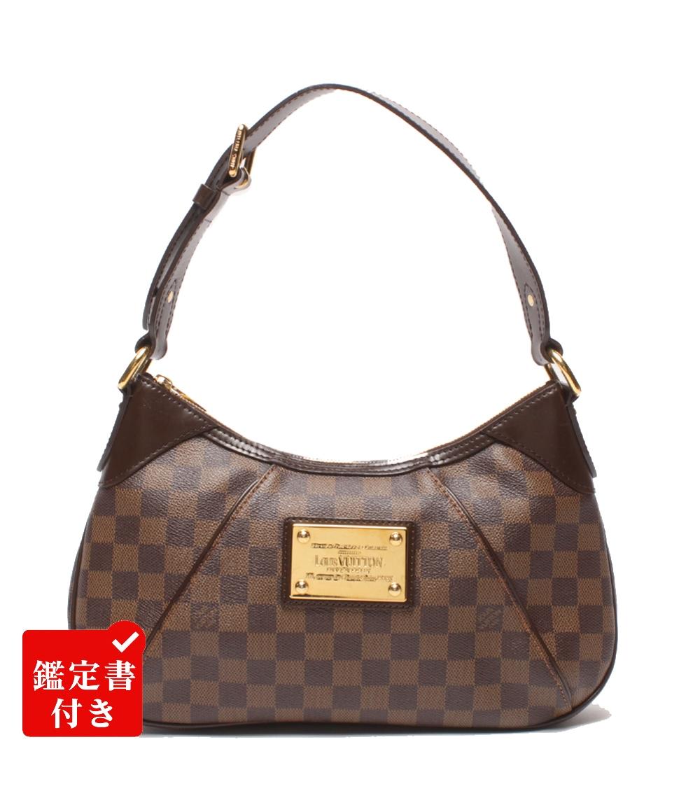 ルイ・ヴィトン LOUIS VUITTON ニース N47280 ブラウン ダミエ　 レディース ショルダーバッグ 中古・古着通販】LOUIS VUITTON (ルイ ヴィトン) LOUIS VUITTON ダミエ