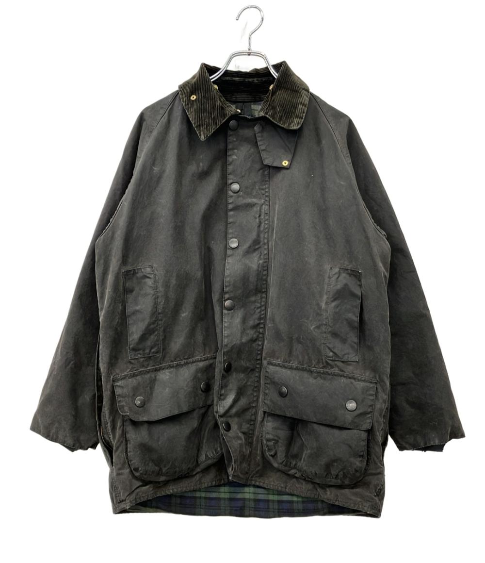 訳あり Barbour オイルジャケット 襟コーデュロイ 00078430610132
