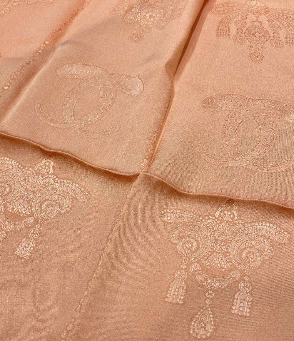 美品 Cartier スカーフ シルク100% マストドゥカルティエ レディース カルティエ