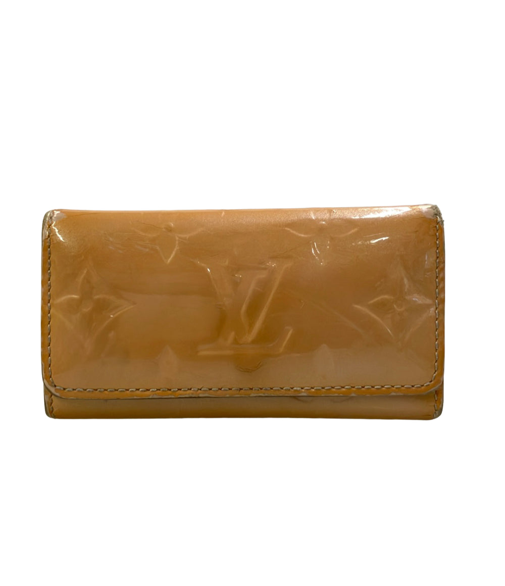 LOUIS VUITTON 4連キーケース ミュルティクレ4 モノグラム ヴェルニ