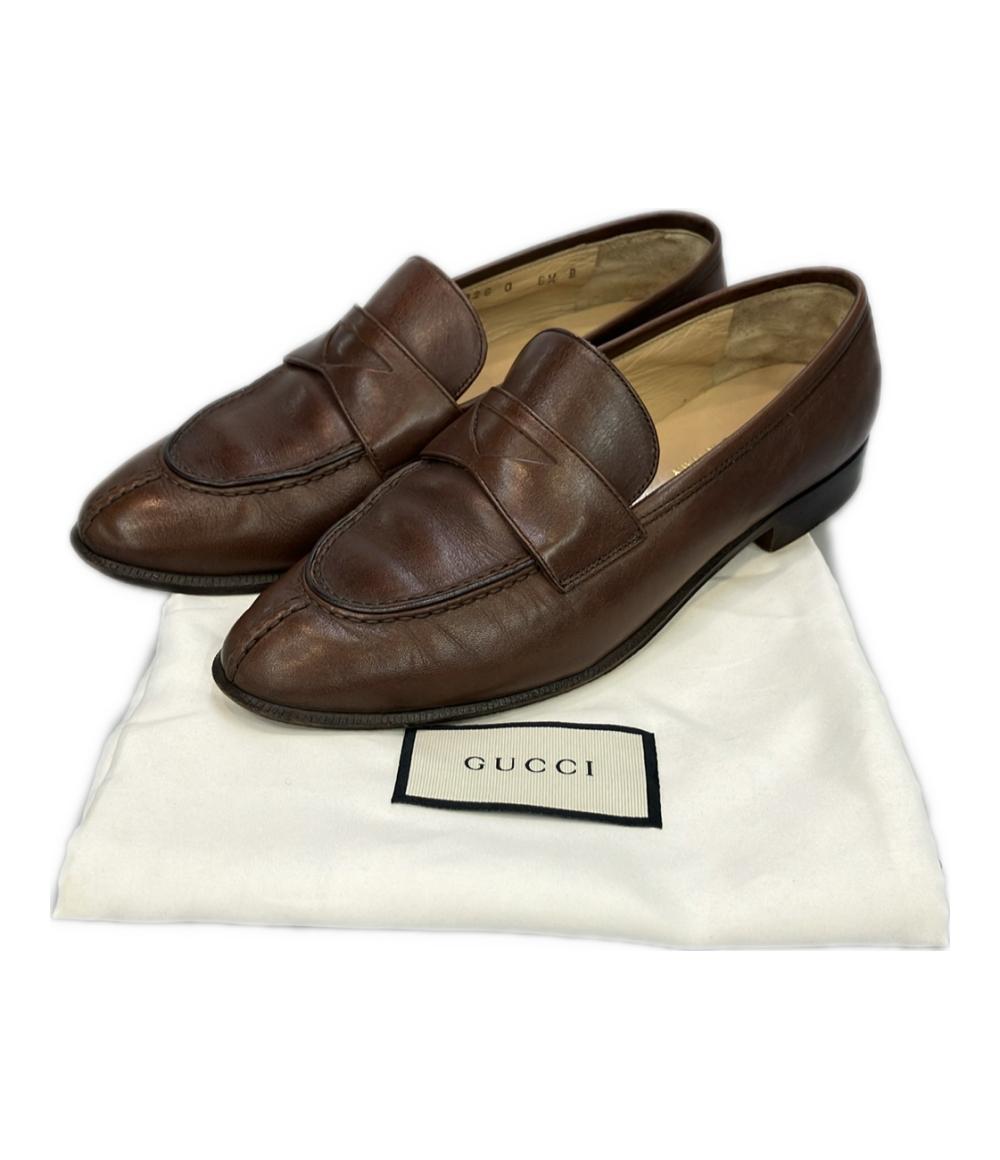 GUCCI ペニーローファー 101 0326 0 レディース SIZE 6 1/2 (23.5cm 