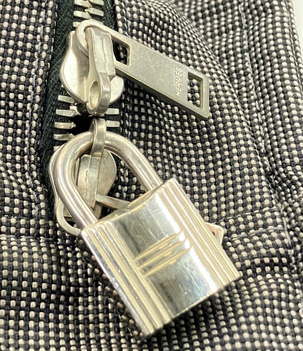 訳あり HERMES トートバッグ ハンドバッグ エールラインMM メンズ エルメス