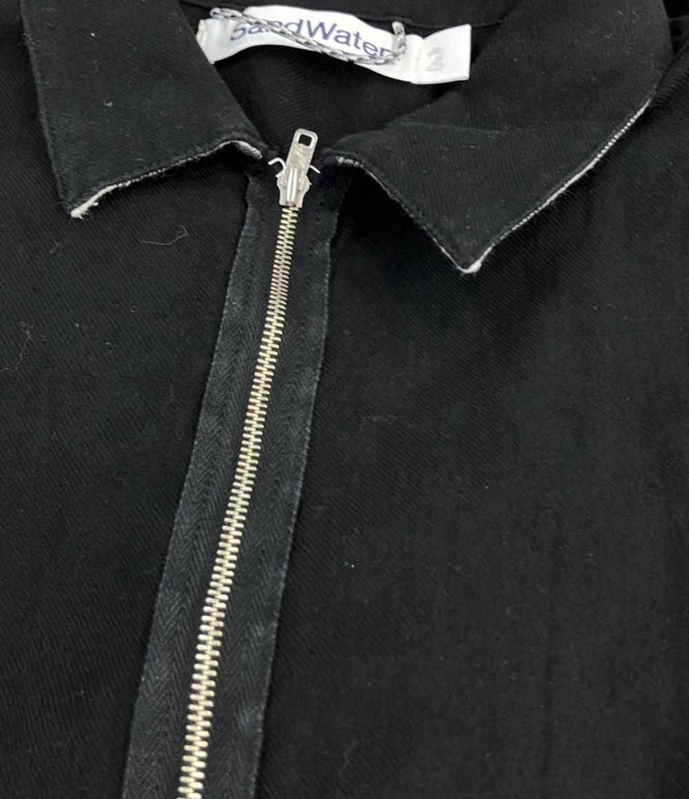 Sandwaterr 長袖Tシャツ RESEARCHED HALF ZIP SHIRT SW-S0204 メンズ SIZE 2 (M) サンドウォーター