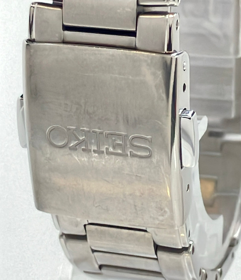 SEIKO 腕時計 ソーラー ブラック 7B42-0AN0 メンズ セイコー