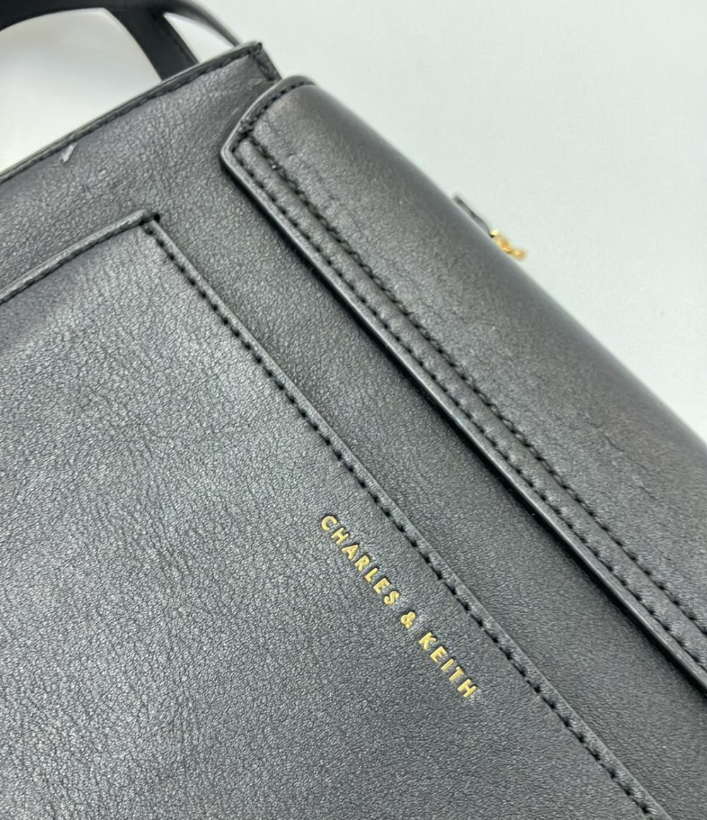 チャールズ&キース レザーミニショルダーバッグ 斜め掛け レディース CHARLES&KEITH