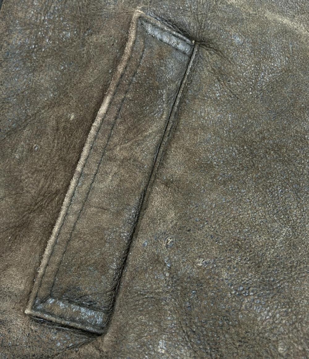 U.S. NAVY レザーフライトJK B-3 メンズ SIZE 38