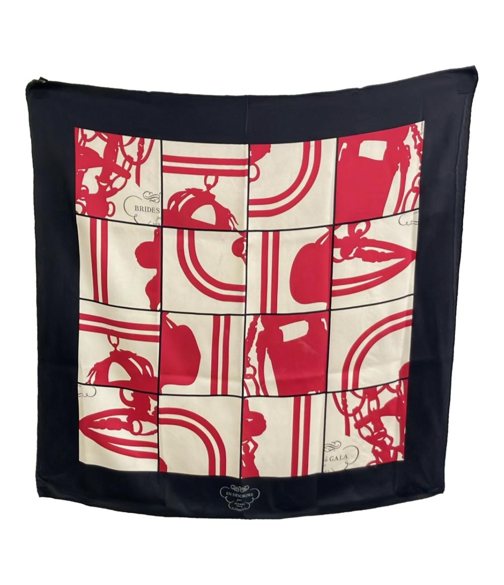 HERMES スカーフ シルク100 カレ65 EN DESORDRE レディース エルメス