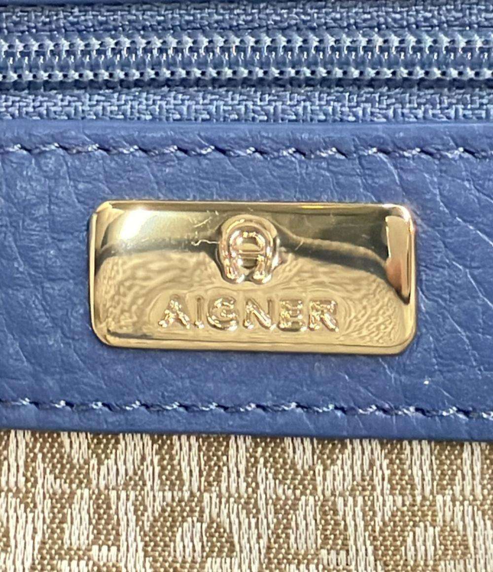 美品 アイグナー 2wayハンドバッグ ショルダーバッグ 斜め掛け レディース AIGNER