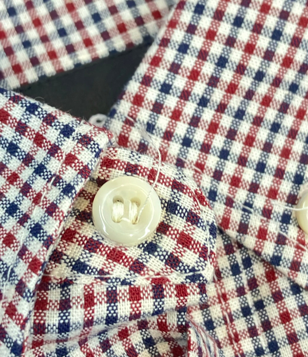 美品 DSQUARED2 長袖シャツ ギンガムチェック柄 メンズ SIZE 48 (L) ディースクエアード