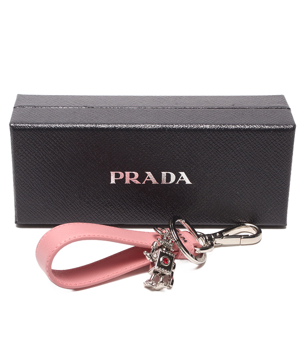 美品 PRADA バッグチャーム キーリング ロボット 1PP001 レディース プラダ