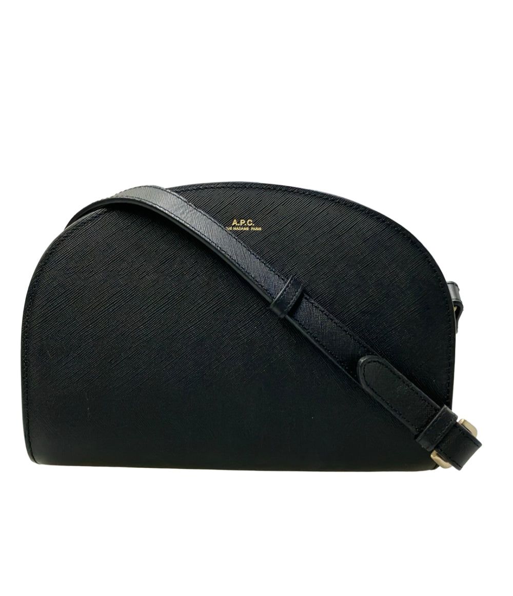 A.P.C. ショルダーバッグ 斜め掛け レザー レディース アーペーセー