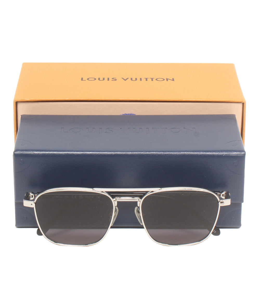 LOUIS VUITTON サングラス アイウェア 56□18 LV シグネチャー メタル スクエア Z1942U メンズ ルイ・ヴィトン