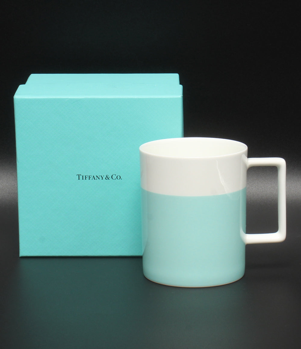 美品 TIFFANY&Co. マグカップ カラーブロック ティファニー – Rehello