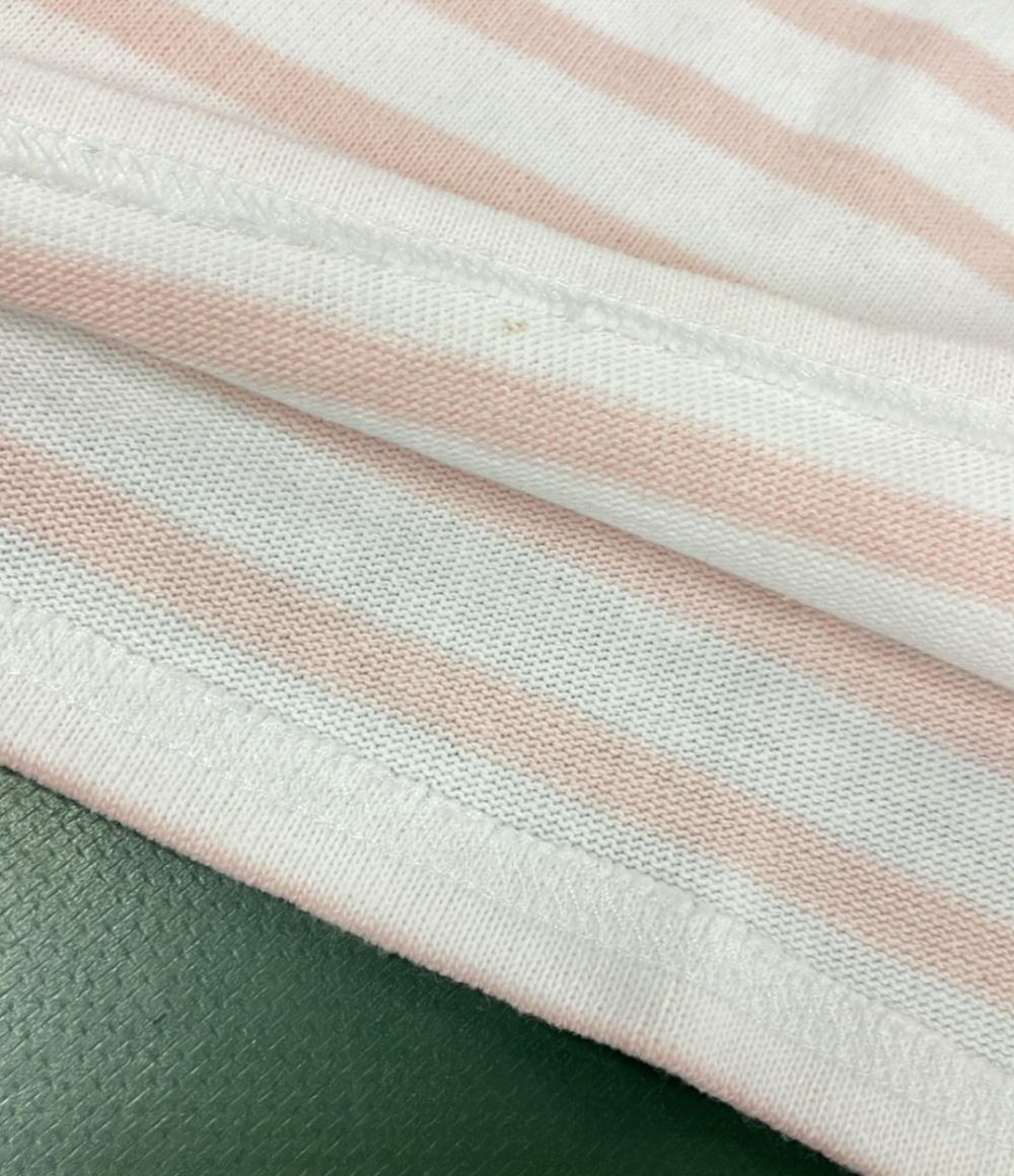 セントジェームス ボーダー柄ボートネック長袖Tシャツ ロンT レディース SIZE XXS SAINT JAMES