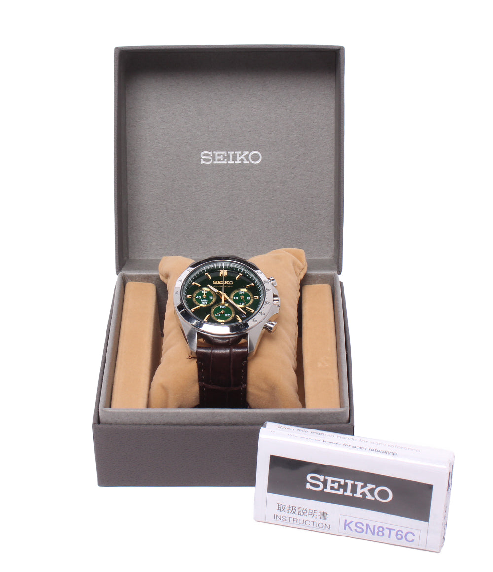 SEIKO 腕時計 クオーツ グリーン SBTR017 メンズ セイコー