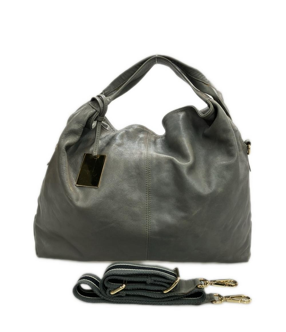 ハンドバッグ ショルダーバッグ FURLA グレー 2WAY